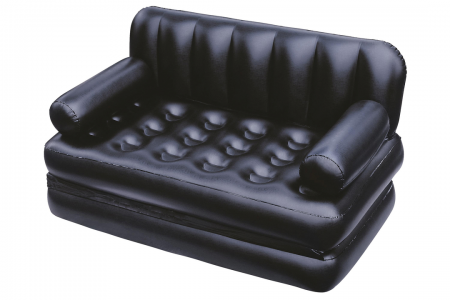 Double 5-In-1 Multifunctional Couch With Sidewinder Ac Air Pump 1.88m x 1.52m x 64cm