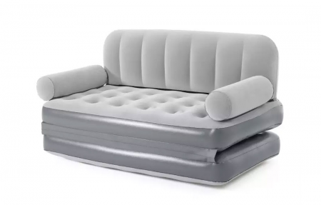 MultiMax Air Couch With Sidewinder Ac Air Pump 1.88m x 1.52m x 64cm