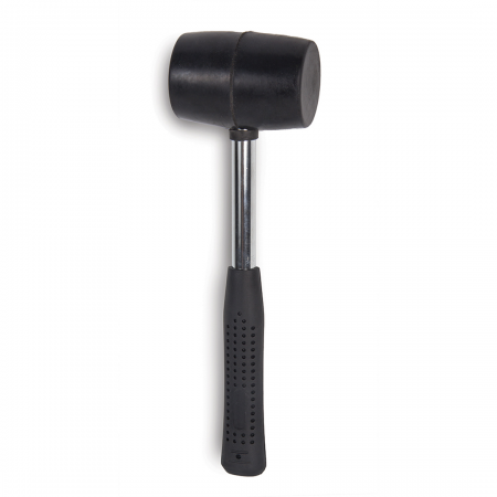 Rubber Mallet with Metal Handle 450g