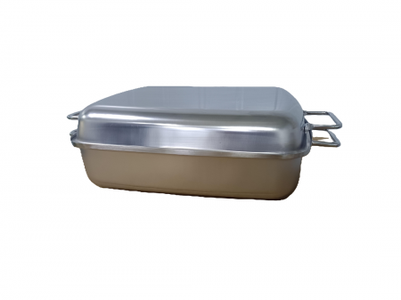 Stainless Steel Large Double Roaster