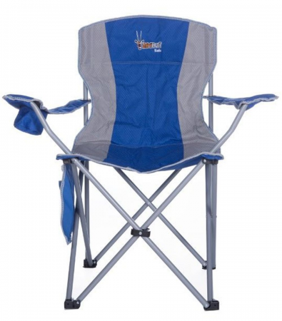 Kudu Padded Folding Chair 120kg Blue