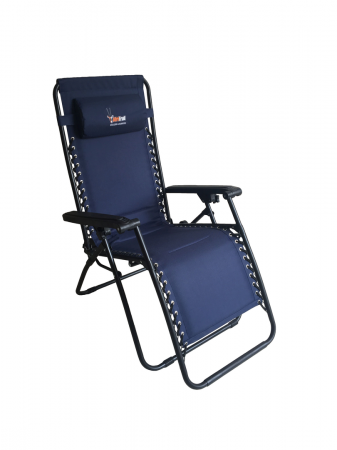 Deluxe Lounger Folding Relax Chair 130kgs