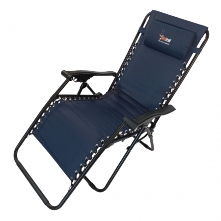 Deluxe Lounger Folding Relax Chair 130kgs