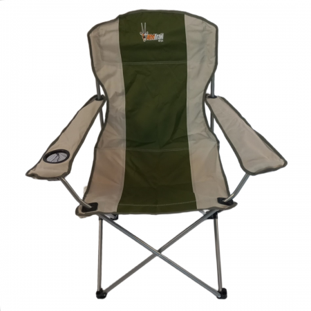 Oryx Deluxe Folding Armchair 120kg Green