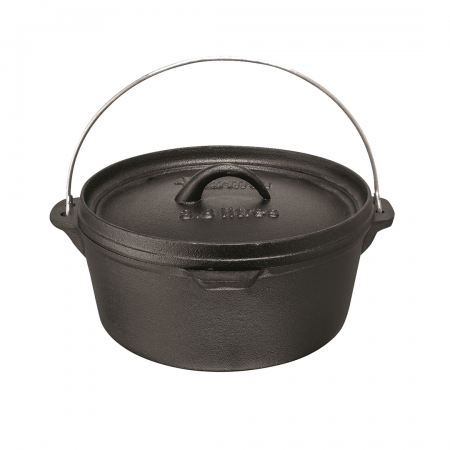 Flat Potjie Pot 3.8L