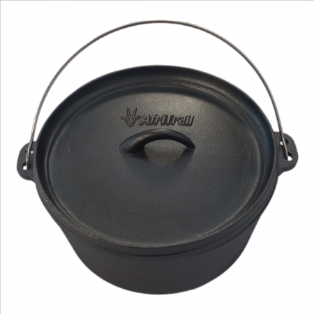 Flat Potjie Pot 3.8L