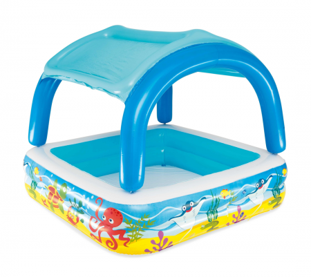 Canopy Play Pool 265L 1.40m x 1.40m x 1.14m