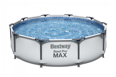 Max Frame Pool Set Grey 4.678L 3.05m x 76cm