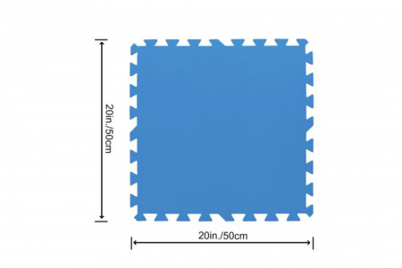 Pool Floor Protector 50 x 50cm (Set Of 9 Mats)