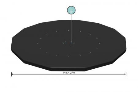 PVC Frame Pool Cover 427cm