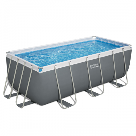 Bestway Steel Pro MAX4.12m x 2.01m x 1.22m Rectangular Pool Set