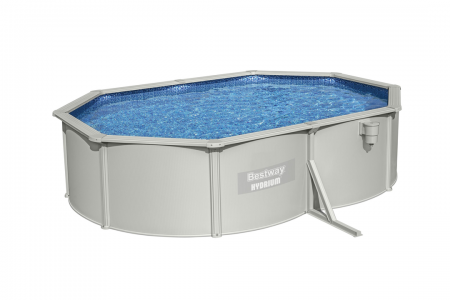 Hydrium - 5.00m x 3.60m x 1.20m Oval Pool Set- with Sand Filter