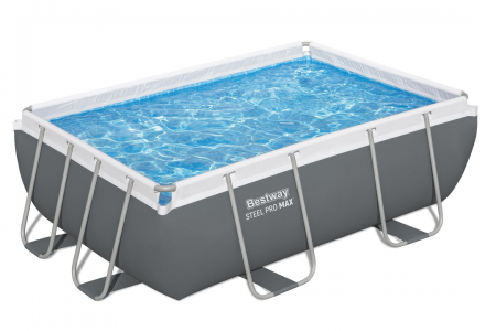 Bestway Steel Pro MAX 2.82m x 1.96m x 84cm Rectangular Pool Set