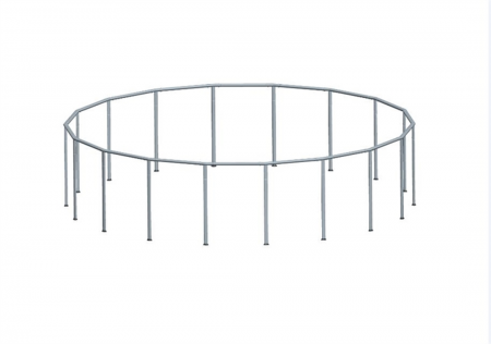 Steel Pro MAX 549 CM x 122cm Pool Complete Frame (1/2)