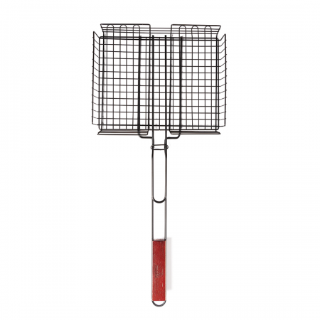 CAMPFIRE DEEP GRILL NON-STICK BASKET With HANDLE