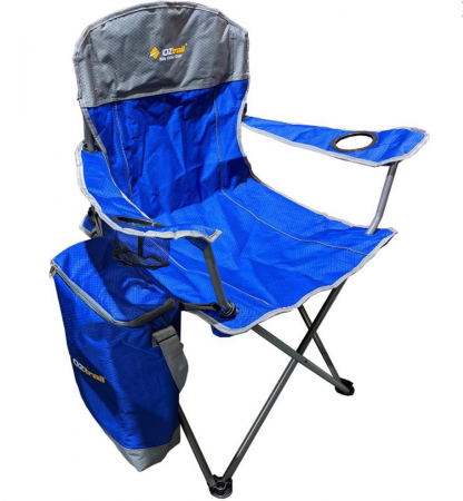 OZTRAIL SIDE CHILLER CHAIR BLUE - 135kg