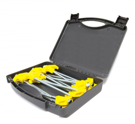 OZTRAIL 16 PIECE SCREW IN TENT PEG SET