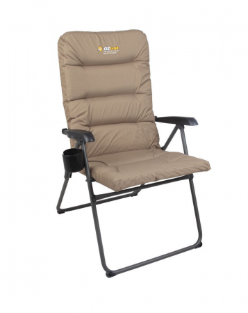 Coolum 5-Position Padded Arm Chair 150kg