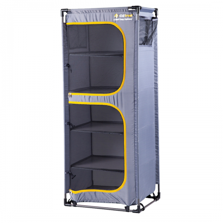 5-Shelf Camp Cupboard Steel Frame 8kg Each Shelf | Seagull
