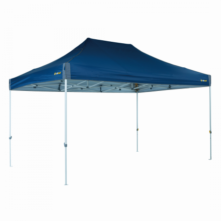 Deluxe Mega Gazebo 4.5 x 3m Blue