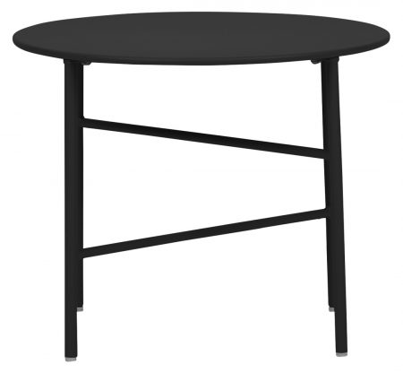 Table Metal Ø50H40Cm - Black