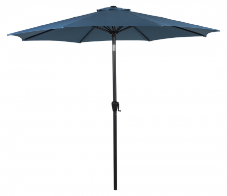 Umbrella W/Crank W/Tilt Ø3M - Alum. - Blue