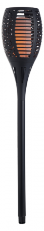 Solar Garden Torch Ø12 H78Cm - Black