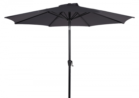 Umbrella W/Crank W/Tilt Ø3M - Alum. - Grey