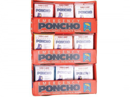 Emergency Ponchos 54 Pieces