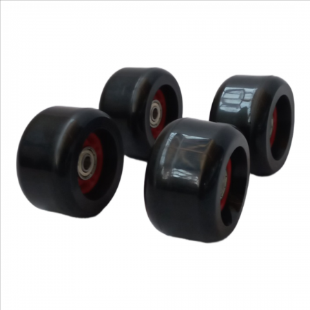 PU Wheels & Bearings Set of 4 70 x 42mm