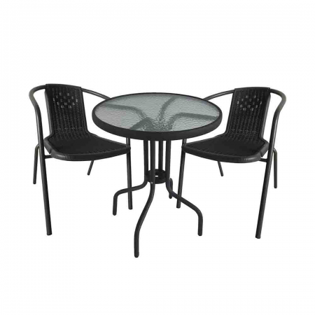 Bistro Set Polymer 3-Piece