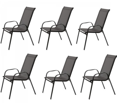 Kd Patio Chair Set Of 6