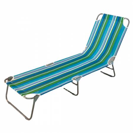 Lazy Lounger
Max Weight 110Kg
Adjustable Backrest
Compact 3 Folding