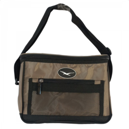 6 PACK NYLON COOLBAG - BEIGE