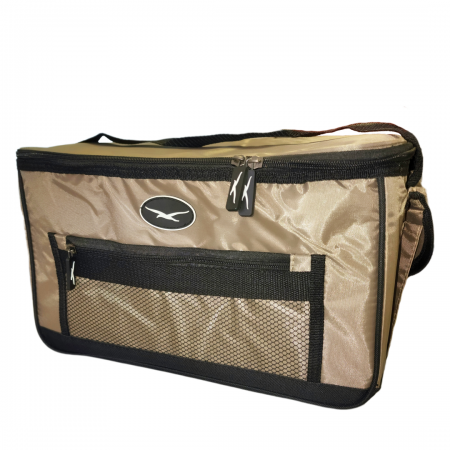 30 CAN (20LT) NYLON COOLBAG - BEIGE