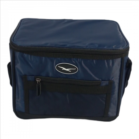 12 Can Nylon Coolbag Navy