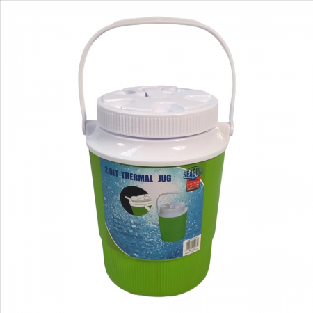 2LT THERMAL JUG WITH SPOUT - GREEN