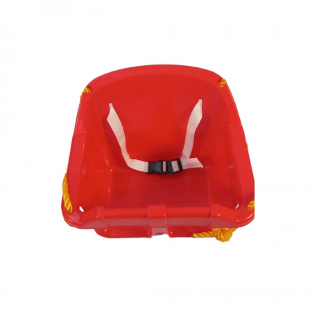 PLASTIC BABY SEAT - RED