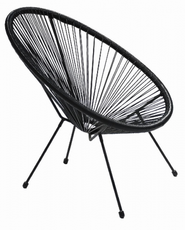 ACAPULCO DELUXE CHAIR
String Chair: 72.5X76X88CM
Steel and PE Rattan
PE Round Rattan Dia 4MM
