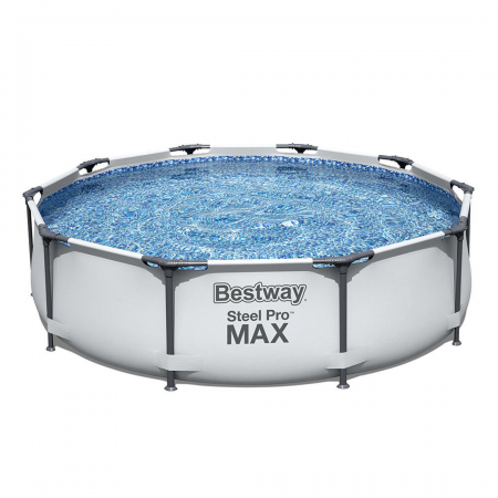 Max Frame Pool Set Grey 4.678L 3.05m x 76cm