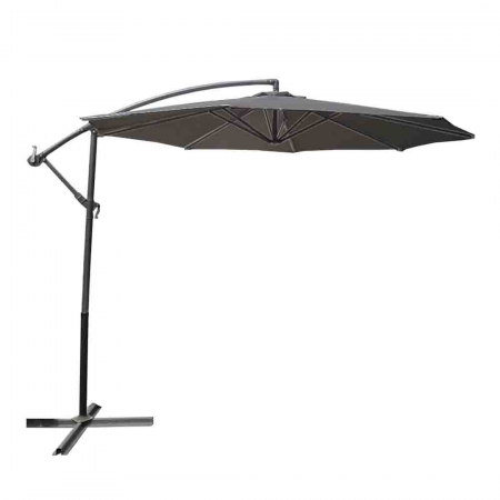 Cantilever Umbrella 3m Light Grey