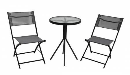 Bistro Table & Chair Set 3-Piece